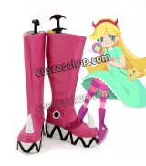 画像: Star vs. the Forces of Evil悪魔バスタースター・バタフライ スター・バタフライ風 Star Butterfly コスプレ靴 ブーツ