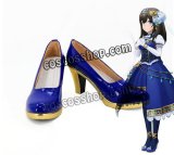 画像: アイドルマスター シンデレラガールズ 鷺沢文香風 さぎさわふみか コスプレ靴 ブーツ