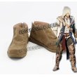 画像1: アサシンクリードIII Assassin's Creed III コナー ラドンハゲードン風 コスプレ靴 ブーツ (1)