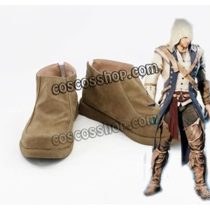 画像: アサシンクリードIII Assassin's Creed III コナー ラドンハゲードン風 コスプレ靴 ブーツ