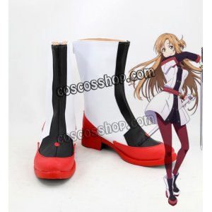 画像: ソードアート・オンライン 劇場版 アスナ風 Asuna コスプレ靴 ブーツ