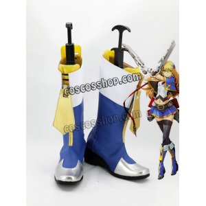 画像: BLAZBLUE ブレイブルー ノエル＝ヴァーミリオン風 NOEL VERMILLION コスプレ靴 ブーツ