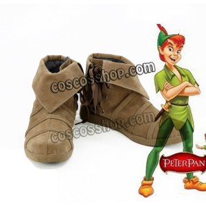 画像: ハロウィン ピーター・パン Peter Pan風 コスプレ靴 ブーツ