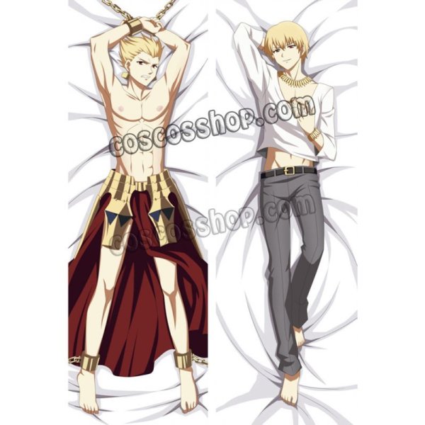 画像1: Fate/stay night フェイト・ステイナイト アーチャー ギルガメッシュ風 ●等身大 抱き枕カバー (1)