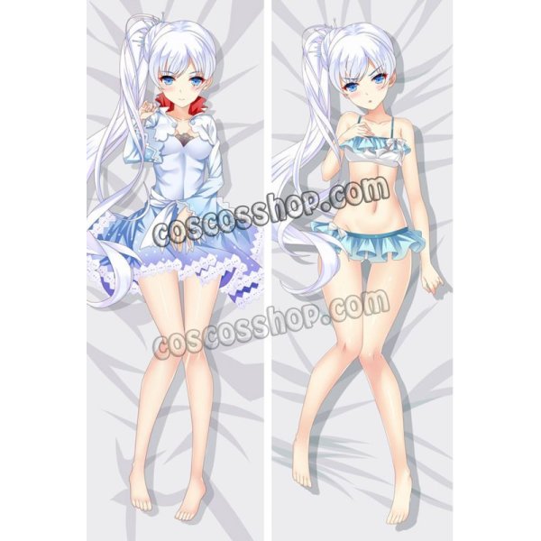 画像1: RWBY ルビー Weiss Schnee ワイス・シュニー風 ●等身大 抱き枕カバー (1)