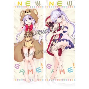 画像: NEW GAME! ニューゲーム! 涼風青葉風 すずかぜあおば クマさん寝袋 ●等身大 抱き枕カバー