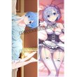 画像1: Re:ゼロから始める異世界生活 レム風 メイド少女 ●等身大 抱き枕カバー (1)