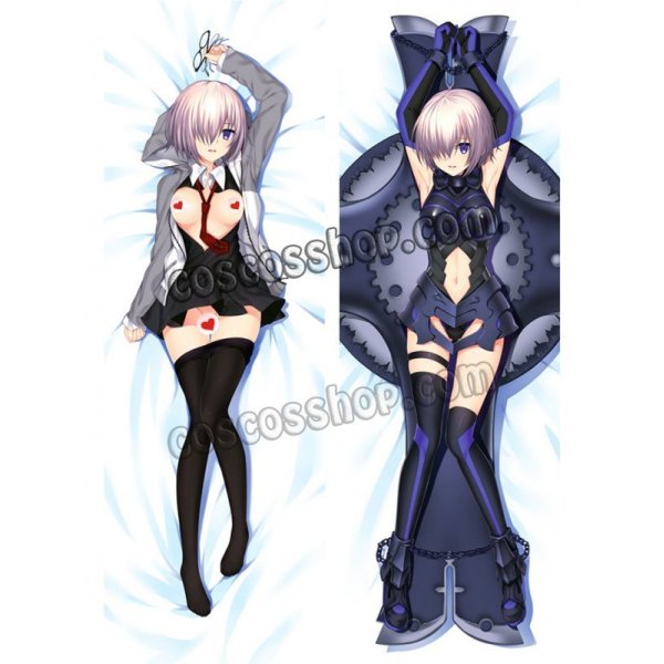 画像1: Fate/Grand Order フェイト・グランドオーダー マシュ・キリエライト風 ●等身大 抱き枕カバー (1)