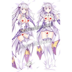 画像: Re:ゼロから始める異世界生活 エミリア風 Emilia 02 ●等身大 抱き枕カバー