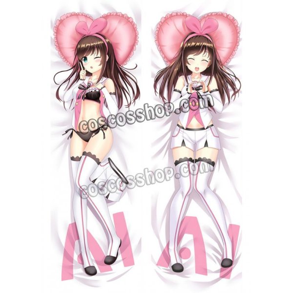 画像1: Kizuna Ai スーパーAI キズナアイ アイちゃん風 02 ●等身大 抱き枕カバー (1)