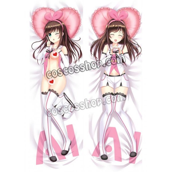 画像1: Kizuna Ai スーパーAI キズナアイ アイちゃん風 ●等身大 抱き枕カバー (1)