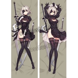 画像: NieR:Automata ニーア オートマタ 2B ヨルハ二号B型風 02 ●等身大 抱き枕カバー