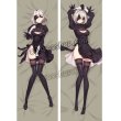 画像1: NieR:Automata ニーア オートマタ 2B ヨルハ二号B型風 ●等身大 抱き枕カバー (1)