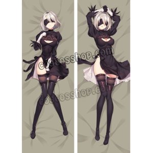 画像: NieR:Automata ニーア オートマタ 2B ヨルハ二号B型風 ●等身大 抱き枕カバー