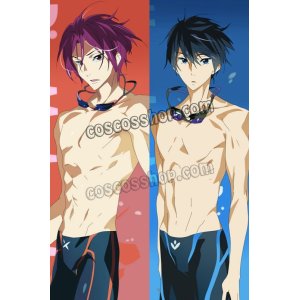 画像: Free! フリー 松岡凛&七瀬遙風 ●等身大 抱き枕カバー