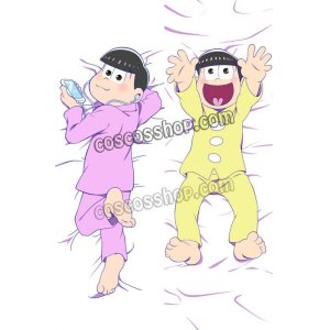 画像: おそ松さん 松野トド松&松野十四松風 ●等身大 抱き枕カバー