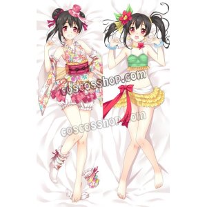 画像: Love Live! ラブライブ! 矢澤にこ風 浴衣&夏色えがおで ●等身大 抱き枕カバー