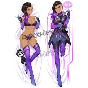 画像: オーバーウォッチ Overwatch ソンブラ風 Sombra 02 ●等身大 抱き枕カバー