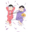 画像1: おそ松さん 松野おそ松&松野一松風 ●等身大 抱き枕カバー (1)