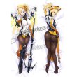 画像1: オーバーウォッチ Overwatch マーシー ニケ風 Mercy ●等身大 抱き枕カバー (1)