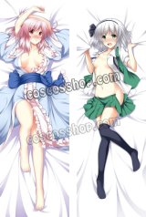 画像: 東方Project 西行寺幽々子&魂魄妖夢風 ●等身大 抱き枕カバー