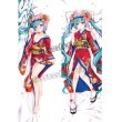 画像1: VOCALOID ボーカロイド 初音ミク風 和服 浴衣 MIKU 可愛い 02 ●等身大 抱き枕カバー (1)