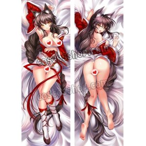 画像: League of Legends リーグ・オブ・レジェンズ Ahri アーリ 九尾の狐風 ●等身大 抱き枕カバー