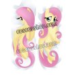 画像1: マイリトルポニー My Little Pony フラッターシャイ風 Fluttershy 03 ●等身大 抱き枕カバー (1)