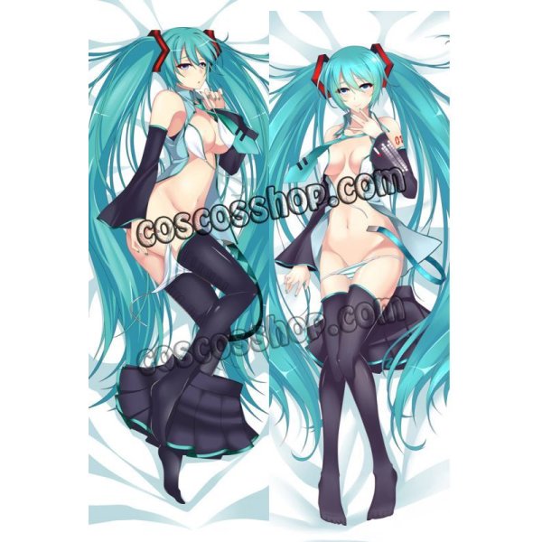 画像1: VOCALOID ボーカロイド 初音ミク風 -Project DIVA- ●等身大 抱き枕カバー (1)