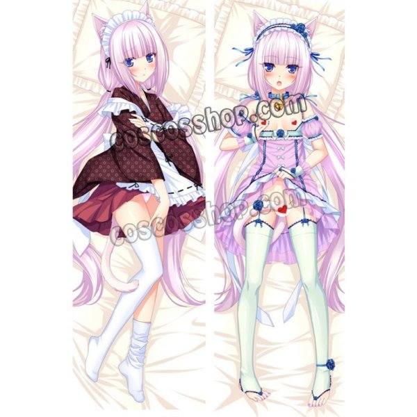 画像1: ネコぱら NEKOPARA バニラ風 メイド 03 ●等身大 抱き枕カバー (1)