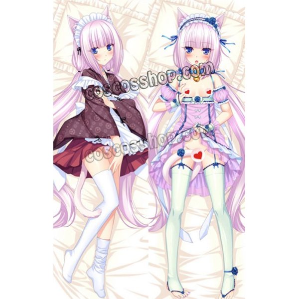 画像1: ネコぱら NEKOPARA バニラ風 メイド 02 ●等身大 抱き枕カバー (1)