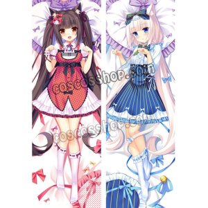 画像: ネコぱら NEKOPARA ショコラ&バニラ風 02 ●等身大 抱き枕カバー