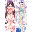 画像1: ネコぱら NEKOPARA ショコラ&バニラ風 ●等身大 抱き枕カバー (1)