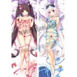 画像1: ネコぱら NEKOPARA ショコラ&バニラ風 ●等身大 抱き枕カバー (1)