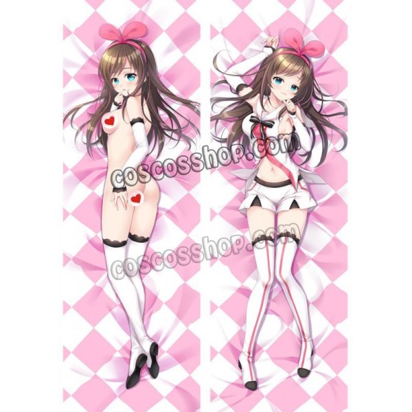 画像1: Kizuna Ai スーパーAI キズナアイ アイちゃん風 05 ●等身大 抱き枕カバー (1)