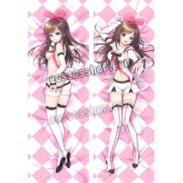 画像1: Kizuna Ai スーパーAI キズナアイ アイちゃん風 04 ●等身大 抱き枕カバー (1)