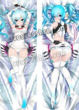 画像: VOCALOID ボーカロイド 初音ミク風 レーシングミク 2014 ●等身大 抱き枕カバー