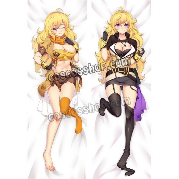 画像1: RWBY ルビー Yang Xiao Long ヤン・シャオロン風 ●等身大 抱き枕カバー (1)