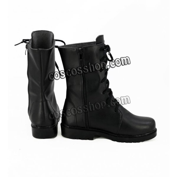 画像2: トゥームレイダー Tomb Raider ララ・クロフト風 Lara Croft コスプレ靴 ブーツ (2)