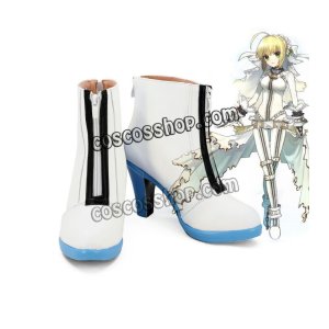 画像: Fate/Grand Order フェイト・グランドオーダー FGO ネロ・クラウディウス風 束縛の花嫁衣装 コスプレ靴 ブーツ