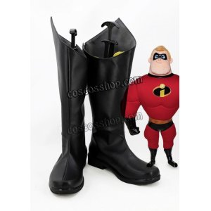 画像: Mr.インクレディブル The Incredibles Mr.インクレディブル風 コスプレ靴 ブーツ