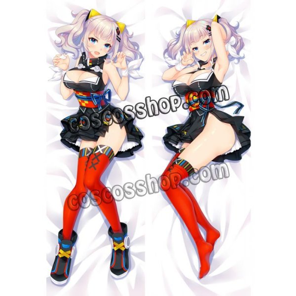 画像1: バーチャルYoutuber 輝夜月風 かぐやるな ●等身大 抱き枕カバー (1)