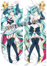 画像: VOCALOID ボーカロイド 初音ミク風 レーシングミク RACING MIKU 2018 ●等身大 抱き枕カバー