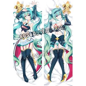 画像: VOCALOID ボーカロイド 初音ミク風 レーシングミク RACING MIKU 2018 ●等身大 抱き枕カバー