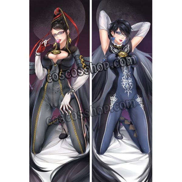 画像1: ベヨネッタ BAYONETTA ベヨネッタ風 ●等身大 抱き枕カバー (1)