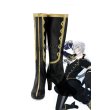 画像1: IDOLiSH7 アイドリッシュセブン TRIGGER 八乙女楽風 DIAMOND FUSION コスプレ靴 ブーツ (1)