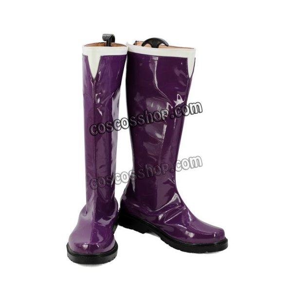 画像2: KOF ザ・キング・オブ・ファイターズ 麻宮アテナ風 02 コスプレ靴 ブーツ (2)