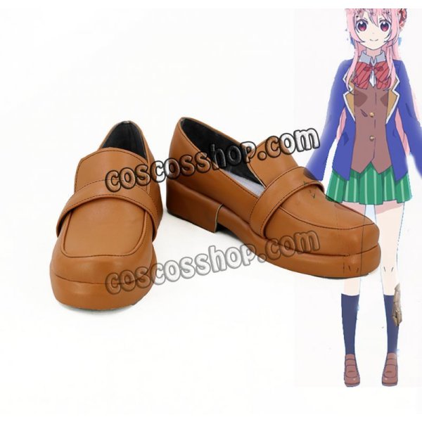 画像1: ハッピーシュガーライフ 松坂さとう風 コスプレ靴 ブーツ (1)