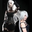 画像1: NieR:Automata ニーア オートマタ A2 ヨルハA型二号風 コスプレウィッグ (1)