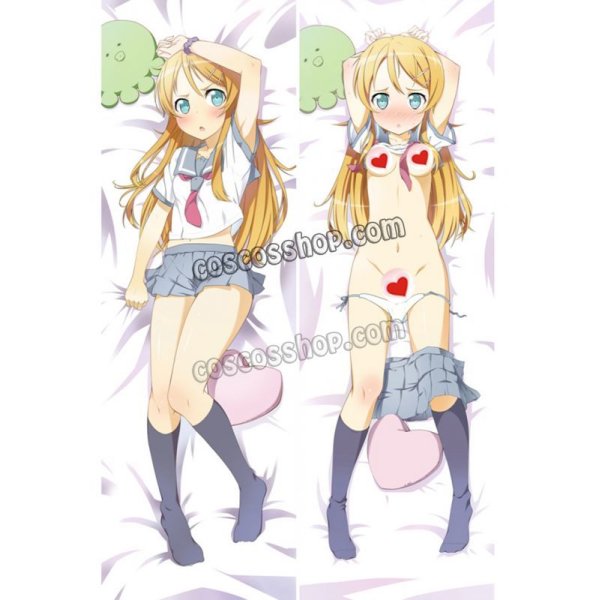 画像1: 俺の妹がこんなに可愛いわけがない 高坂桐乃風 13 ●等身大 抱き枕カバー (1)